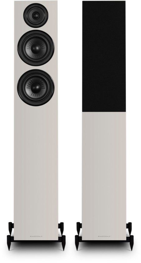 Wharfedale Diamond 12.4i Vloerstaande Speaker – Volledig Spectrum – 2,5-weg – 150mm Driver – 35Hz-20kHz – Passieve Speaker – Wit