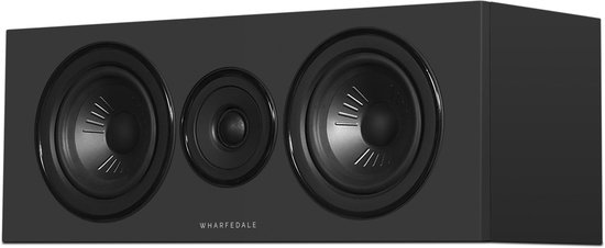 Wharfedale Diamond 12.Ci Center Speaker – Kristalheldere Dialogen – 2-weg - 130mm Driver – 60Hz-20kHz – Zwart van Merkloos