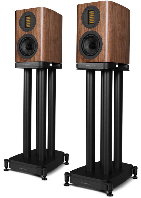 Wharfedale EVO 5.1 Boekenplank Speakers met stands - Hifi Stereo Set - Passieve Speaker - 2-Weg Luidsprekers - Walnoot van Wharfedale