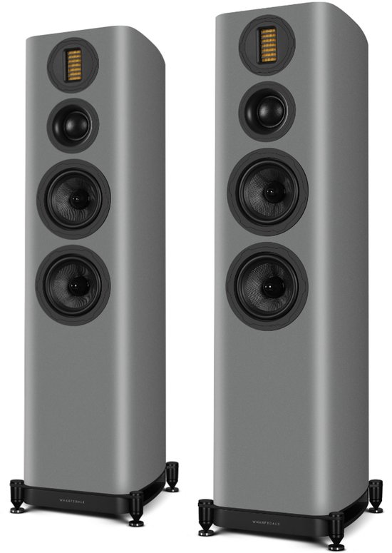 Wharfedale EVO 5.4 Vloerstaande Speakers - Hifi Stereo Set - Passieve Speaker - 3-Weg Luidsprekers - Grijs van Merkloos