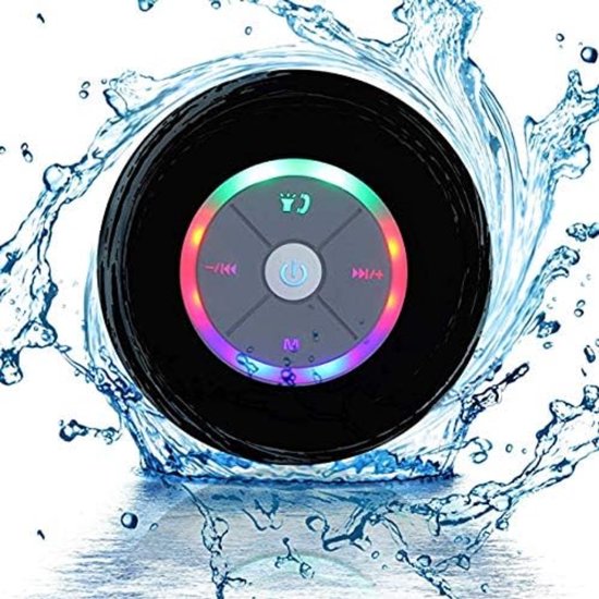 White-Label® Douche Speaker - Draagbare Radio - Bluetooth - Waterdicht van Merkloos