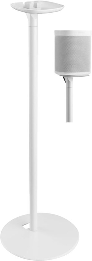 White-Label® Luidspreker Standaard - Speaker Vloerstandaard - Extra Stevig -Wit van White-Label®