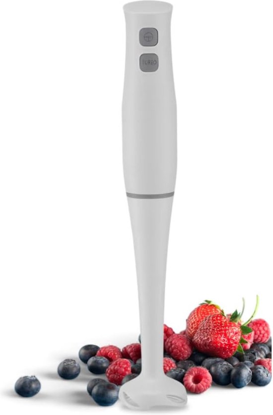 White-Label® Staafmixer - Hakmolen - Keukenmachine - Wit van White-Label®