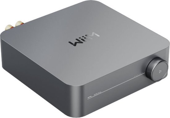 WiiM Amp - krachtige Stereo versterker- Space Grey van WiiM.
