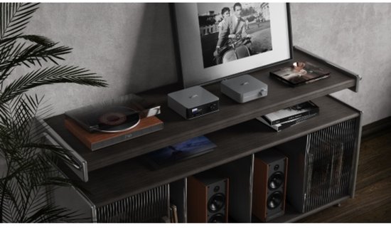 WiiM Ultra DAC streamer - Hi-Res Muziekstreamer - Zilver van WiiM.