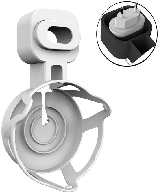 WiseGoods Premium Mini Speaker Houder Geschikt Voor Apple Homepod - Muurmontage Wall Mount - Muurbeugel Speakers - Wandbeugel Wit