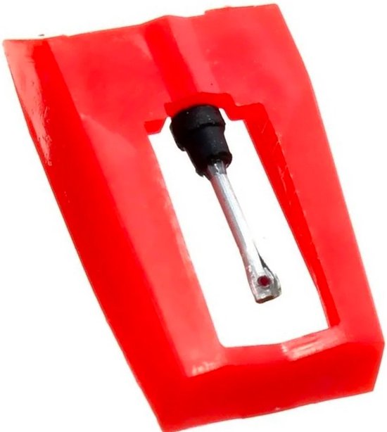 WiseGoods Premium Pickup Naald - Platenspeler Naalden - Accessoires Platenspelers - Platen Speler Reparatie - Retro Tools - Rood