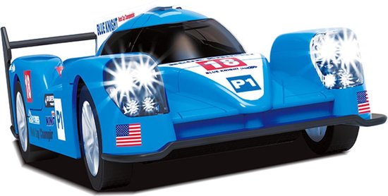 Wonky Monkey - Blue Knight Sport Racer - Raceauto - Racebaan - Race Auto - Elektrische Race Auto van Wonky Monkey