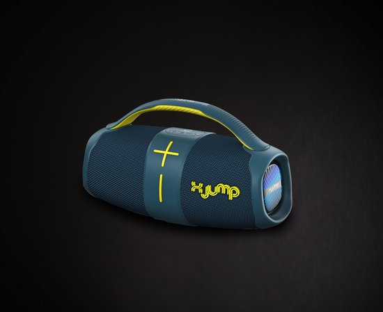 X JUMP XJ 120 Draadloze stereoluidspreker Blauw 40 W van Merkloos