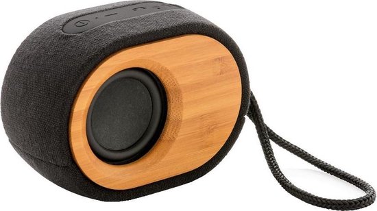 Xd Xclusive Speaker Bamboo X Bluetooth 12 Cm Zwart 2-delig van Xd Xclusive