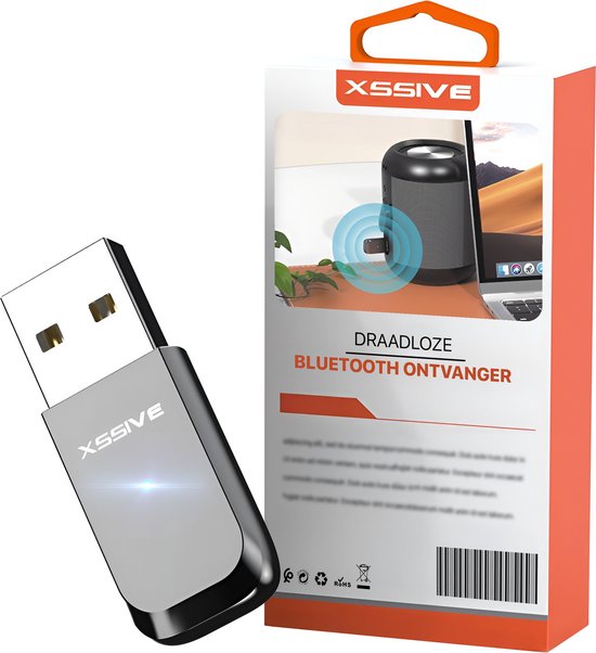 Xssive BTR01 Audio Bluetooth Receiver - USB naar Draadloze Audio Bluetooth Ontvanger - Auto Carkit - Voor Oude Speaker, Stereo Set, Auto Radio, Autoradio van Xssive