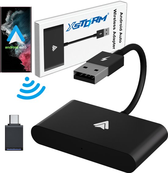 XSTORM® Wireless Android Auto Adapter – ultiem draadloos gemak met Hi-Fi geluidskwaliteit van Merkloos