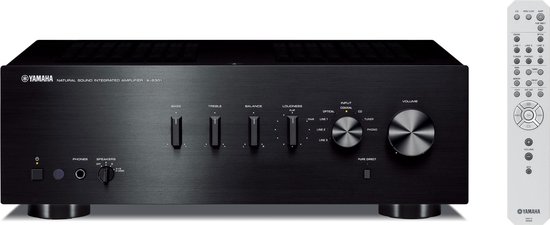 Yamaha AS-301 - Geïntegreerde versterker- Digitale connectiviteit - ToP-ART principe - Zwart