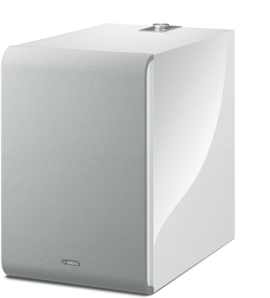 Yamaha MusicCast SUB 100 - Draadloze subwoofer - Diepe bas - Thuisbioscoop ervaring - Wit