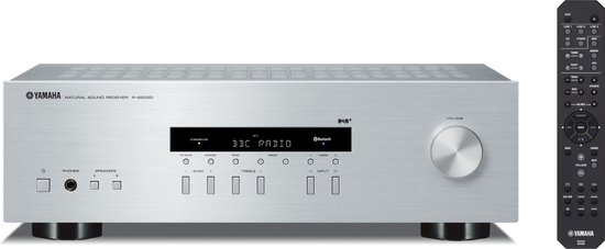 Yamaha RS-202DAB - Stereoreceiver - Bluetooth streaming - DAB radio - Zilver