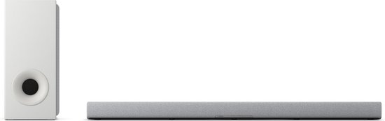 Yamaha TRUE X-BAR 50A Smart Soundbar Atmos met Draadloze Subwoofer - Licht Grijs van Merkloos