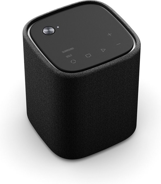 Yamaha TRUE X-SPEAKER 1A - Draadloze Luidspreker - Wifi en bluetooth - Stijlvol en compact - Zwart van Yamaha