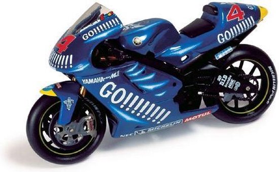 Yamaha YZR-M1 #4 A. Barros MotoGP 2003 - 1:24 - IXO Models van Yamaha