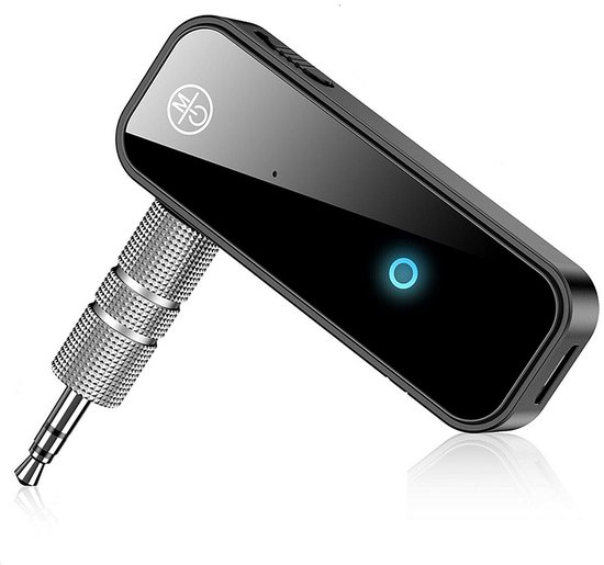 Ynkkvre - bluetooth adapter - auto bluetooth ontvanger en zender met 3,5 mm jack - handsfree oproepfunctie voor auto, luidspreker en tv van Ynkkvre