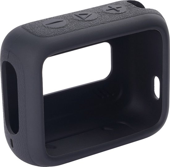 YONO Soft Case geschikt voor JBL Go 4 - Siliconen Hoesje - Zwart van YONO