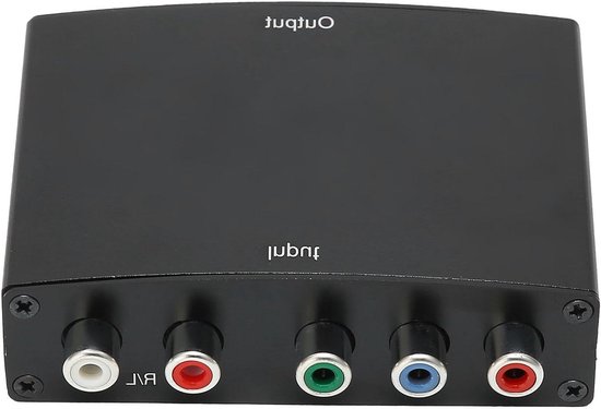 YPbPr naar HDMI Converter - Component naar HDMI Adapter - Oude apparaten aansluiten - 1080p Resolutie