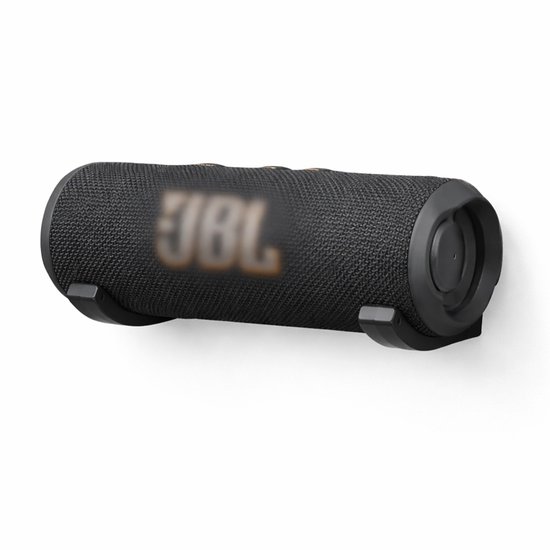 YUOM. Muurbeugel geschikt voor JBL Flip 1/2/3/4/5/6/7 – Wandhouder Speaker – Set van 2 Draagarmen – Zwart – Incl. Schroeven & Pluggen van Merkloos