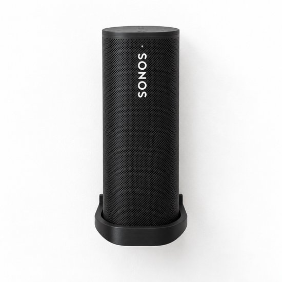 YUOM. Muurbeugel Geschikt voor Sonos Roam 1/2 - Wandhouder - Wall Mount - Zwart