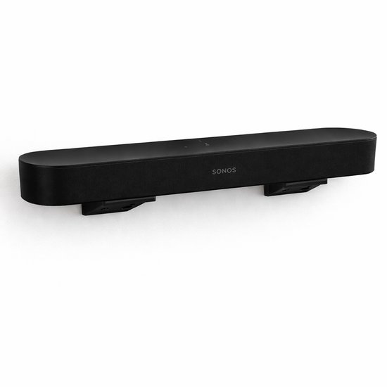 YUOM. Muurbeugel Sonos Beam - Wallmount SONOS Beam - Wandbevestiging - Zwart - eenvoudige montage van YUOM.