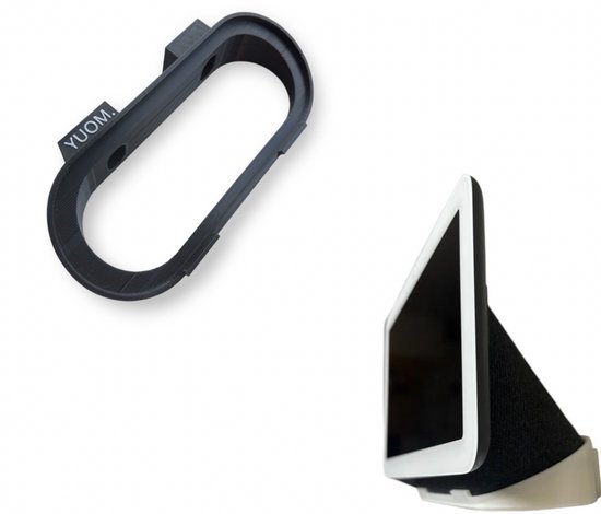 YUOM. Wall Mount Voor Google Home/Nest Hub - Gen 1/2 - zwart - Google Nest Hub houder - Muurbeugel Voor Google Home/Nest Hub van YUOM.