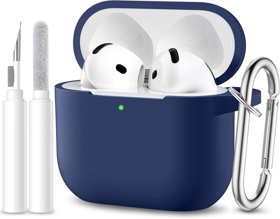 Zachte siliconen hoes voor AirPods 4 Case - AirPods 5 Case, Deep