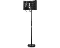 Zang microfoon - Vonyx CM300S zangset - USB microfoon, microfoon standaard, reflectiescherm en popfilter
