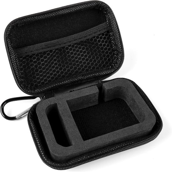 ZC02 Oordopjes Case met karabijnhaak, KZ ZS10 Pro EVA IEM Case, Travel Storage Bag Lichtgewicht voor CCZ Melody, KBEAR KS1, CCA CRA, TANGZU Wan'er, Shure SE215, Moondrop chu 2, kabels, oordopjes