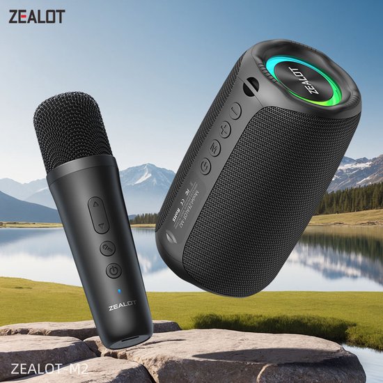 ZEALOT MP2 Krachtige draagbare buitensubwoofer met Bluetooth-luidspreker