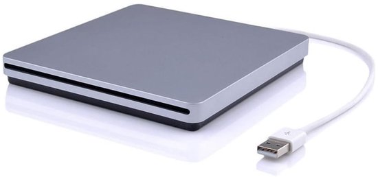 Zolvano® Externe DVD Speler voor Laptop - CD Brander - Plug & Play-Zilver van Zolvano®