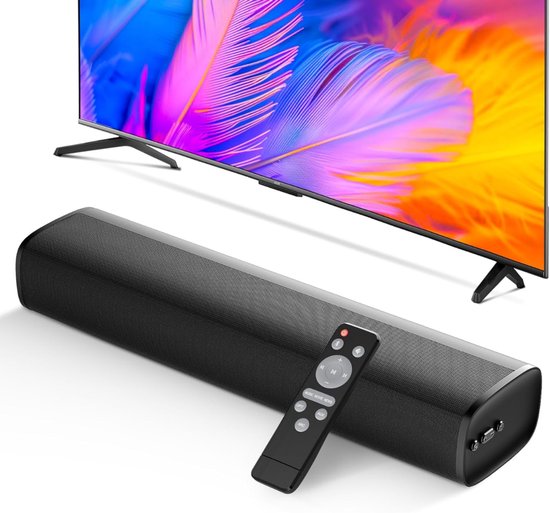 ZRNS® Soundbar met Subwoofer - Luidspreker TV/PC - Home Cinema Geluid - Wandmonteerbaar - 56 W van zrns
