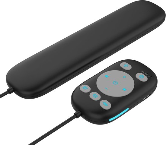 zurabini - Slapen Luidspreker - Onderkussen Audio Systeem - Kussen Speaker - Beenconductie Technologie - Witte Ruis Functie - Zacht Schuim Materiaal - Draadloos Bluetooth Ontwerp - Comfortabel Voor Zijslapers