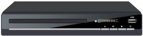 Zylo® DVD Speler met HDMI - Externe Dvd Speler - Blu Ray Spelers - Zwart - 23cm x 21cm x 4cm