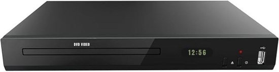 Zylo® DVD Speler met HDMI - Externe Dvd Speler - Blu Ray Spelers - Zwart - 26cm x 19cm x 5cm